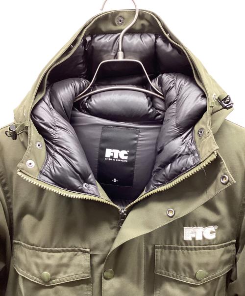 FTC（エフティーシー）FTC (エフティーシー) ダウンジャケット カーキ サイズ:Sの古着・服飾アイテム