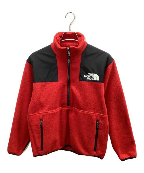 THE NORTH FACE（ザ ノース フェイス）THE NORTH FACE (ザ ノース フェイス) ハーフジップフリースジャケット レッド サイズ:Mの古着・服飾アイテム