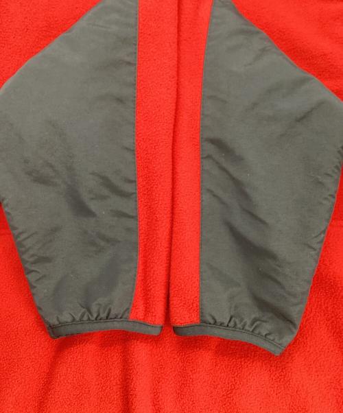 THE NORTH FACE（ザ ノース フェイス）THE NORTH FACE (ザ ノース フェイス) ハーフジップフリースジャケット レッド サイズ:Mの古着・服飾アイテム