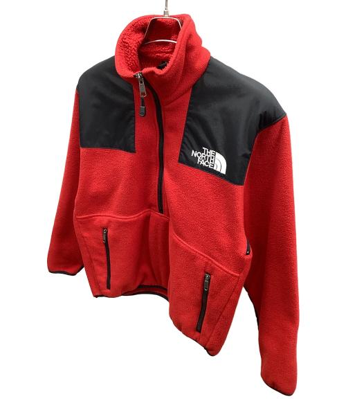 THE NORTH FACE（ザ ノース フェイス）THE NORTH FACE (ザ ノース フェイス) ハーフジップフリースジャケット レッド サイズ:Mの古着・服飾アイテム