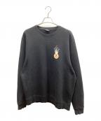 stussyステューシー）の古着「スウェット」｜ブラック
