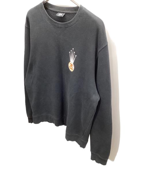stussy（ステューシー）stussy (ステューシー) スウェット ブラック サイズ:XLの古着・服飾アイテム
