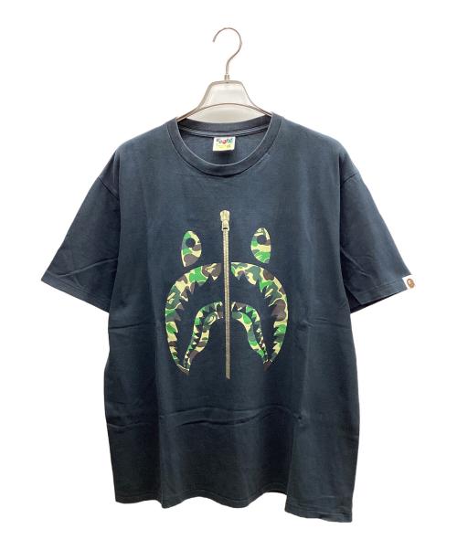 A BATHING APE（アベイシングエイプ）A BATHING APE (アベイシングエイプ) 半袖カットソー ブラック サイズ:2XLの古着・服飾アイテム