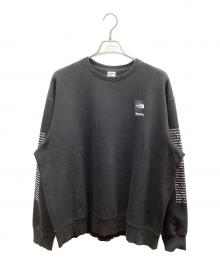 THE NORTH FACE×SUPREME（ザ ノース フェイス×シュプリーム）の古着「Crewneck "Black" クルーネック "ブラック"」｜ブラック