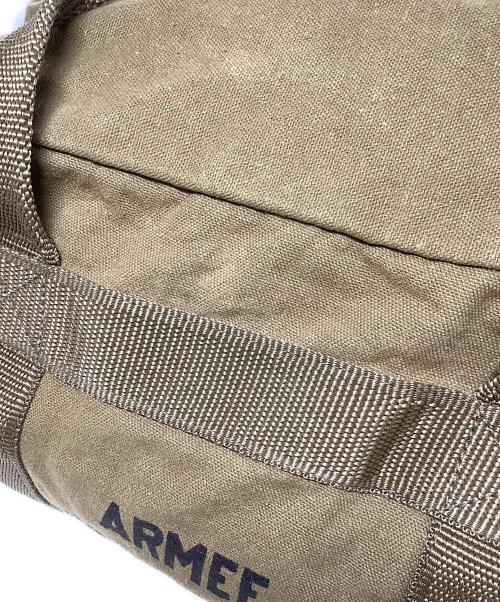 French Military（フレンチミリタリー）French Military (フレンチミリタリー) French Military　ボストンバッグ カーキの古着・服飾アイテム