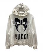 GUCCIグッチ）の古着「プルオーバーパーカー」｜アイボリー