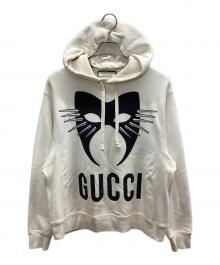 GUCCI（グッチ）の古着「プルオーバーパーカー」｜アイボリー