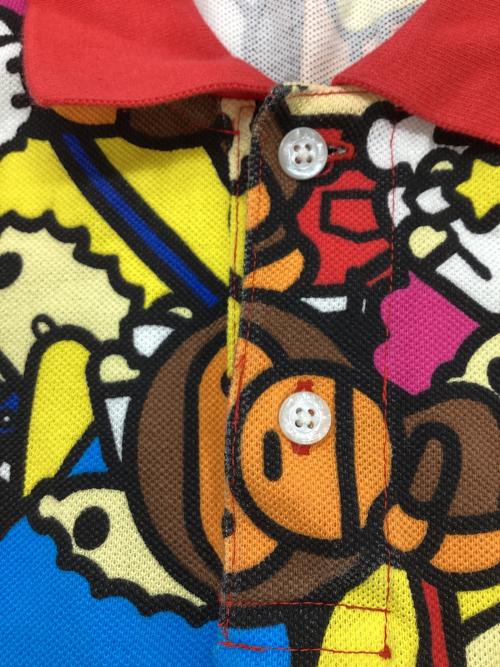 BABY MiLO（ベビーマイロ）BABY MiLO (ベビーマイロ) Sanrio (サンリオ) ポロシャツ マルチカラー サイズ:Sの古着・服飾アイテム