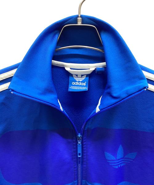adidas（アディダス）adidas (アディダス) トラックジャケット ブルー サイズ:090の古着・服飾アイテム