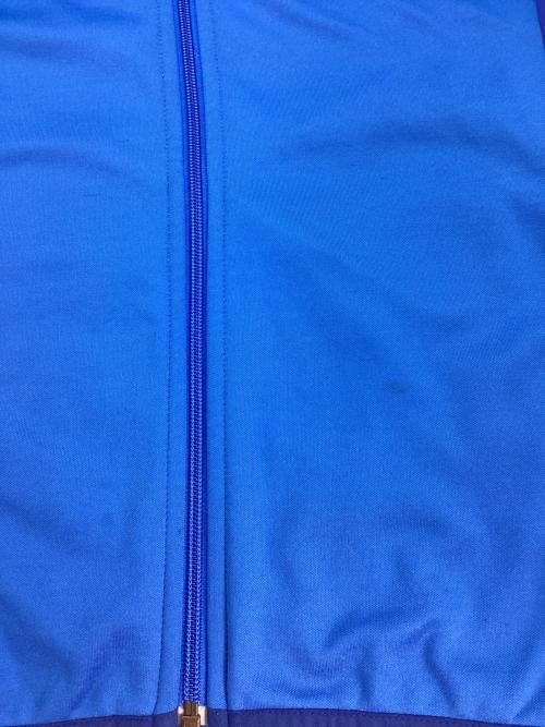 adidas（アディダス）adidas (アディダス) トラックジャケット ブルー サイズ:090の古着・服飾アイテム