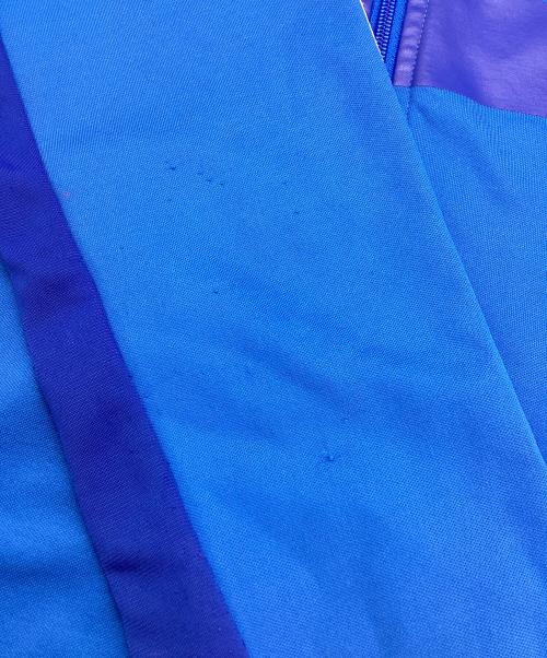 adidas（アディダス）adidas (アディダス) トラックジャケット ブルー サイズ:090の古着・服飾アイテム