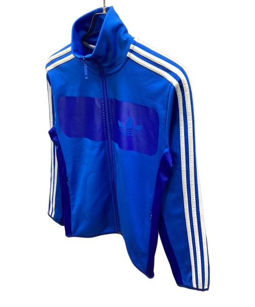 adidas（アディダス）adidas (アディダス) トラックジャケット ブルー サイズ:090の古着・服飾アイテム