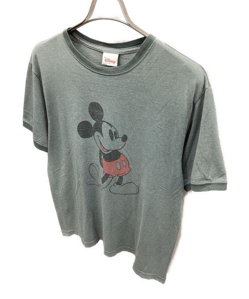 Disney STORE（ディズニーストア）Disney STORE (ディズニーストア) 半袖カットソー グリーン サイズ:Mの古着・服飾アイテム