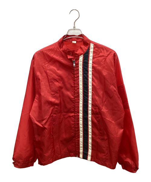 LOUISVILLE（ルイビル）LOUISVILLE (ルイビル) ナイロンジャケット レッド サイズ:Lの古着・服飾アイテム