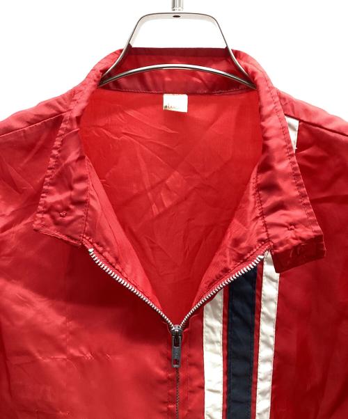 LOUISVILLE（ルイビル）LOUISVILLE (ルイビル) ナイロンジャケット レッド サイズ:Lの古着・服飾アイテム