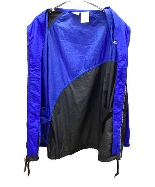 NIKE（ナイキ）NIKE (ナイキ) ナイロンジャケット ブルー×ブラック サイズ:XLの古着・服飾アイテム