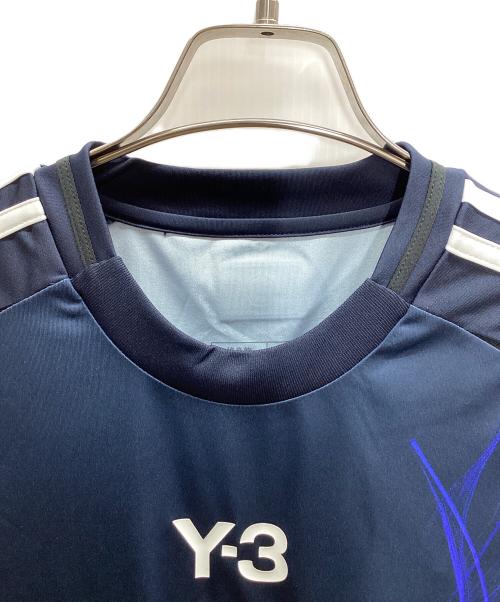 Y-3（ワイスリー）Y-3 (ワイスリー) サッカーユニフォーム ネイビー サイズ:L 未使用品の古着・服飾アイテム