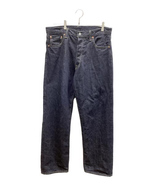 STRASSBURGER（ストラスバーガー）STRASSBURGER (ストラスバーガー) JAMBO 14.5oz セルビッチ ヴィンテージストレートジーンズ インディゴ サイズ:34の古着・服飾アイテム