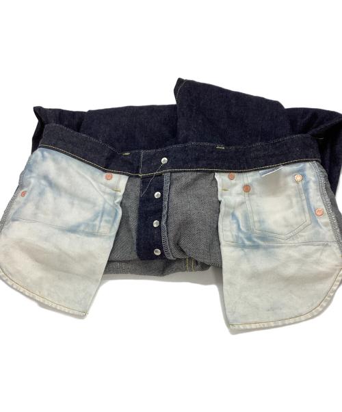 STRASSBURGER（ストラスバーガー）STRASSBURGER (ストラスバーガー) JAMBO 14.5oz セルビッチ ヴィンテージストレートジーンズ インディゴ サイズ:34の古着・服飾アイテム