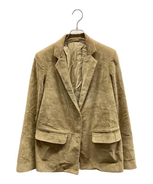 STUDIO NICHOLSON（スタジオ ニコルソン）STUDIO NICHOLSON (スタジオ ニコルソン) コーデュロイジャケット ベージュの古着・服飾アイテム