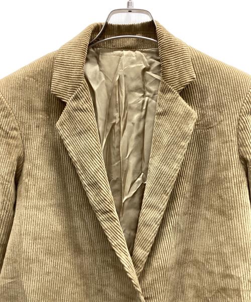 STUDIO NICHOLSON（スタジオ ニコルソン）STUDIO NICHOLSON (スタジオ ニコルソン) コーデュロイジャケット ベージュの古着・服飾アイテム