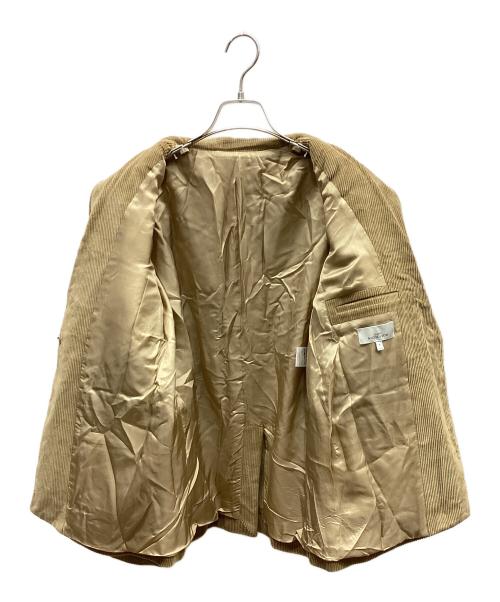 STUDIO NICHOLSON（スタジオ ニコルソン）STUDIO NICHOLSON (スタジオ ニコルソン) コーデュロイジャケット ベージュの古着・服飾アイテム