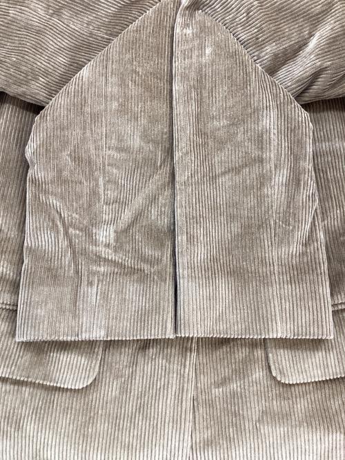 STUDIO NICHOLSON（スタジオ ニコルソン）STUDIO NICHOLSON (スタジオ ニコルソン) コーデュロイジャケット ベージュの古着・服飾アイテム