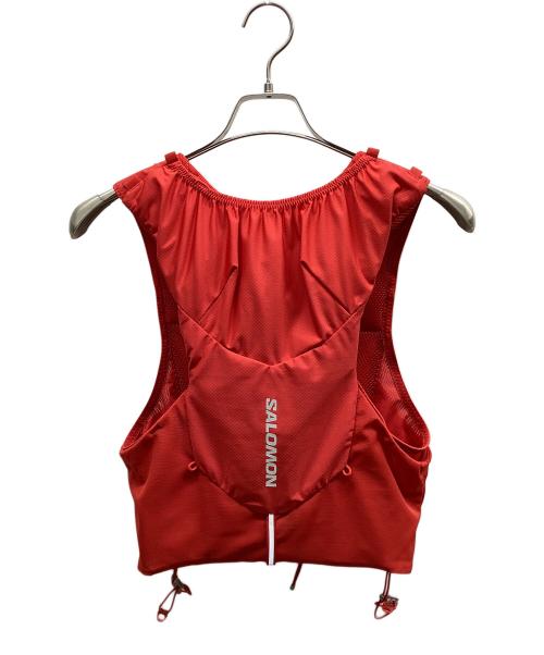 SALOMON（サロモン）SALOMON (サロモン) ランニングベスト レッド サイズ:Lの古着・服飾アイテム