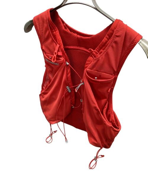SALOMON（サロモン）SALOMON (サロモン) ランニングベスト レッド サイズ:Lの古着・服飾アイテム