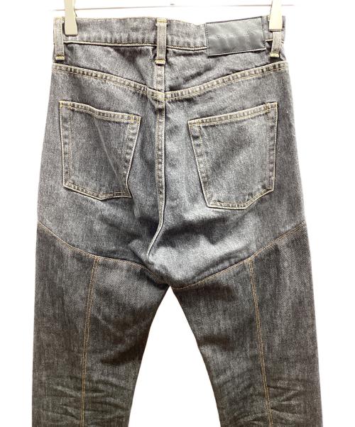 JOHN LAWRENCE SULLIVAN（ジョン ローレンス サリバン）JOHN LAWRENCE SULLIVAN (ジョン ローレンス サリバン) DENIM ＆ DENIM BI-COLOR PANTS ブラック サイズ:Sの古着・服飾アイテム