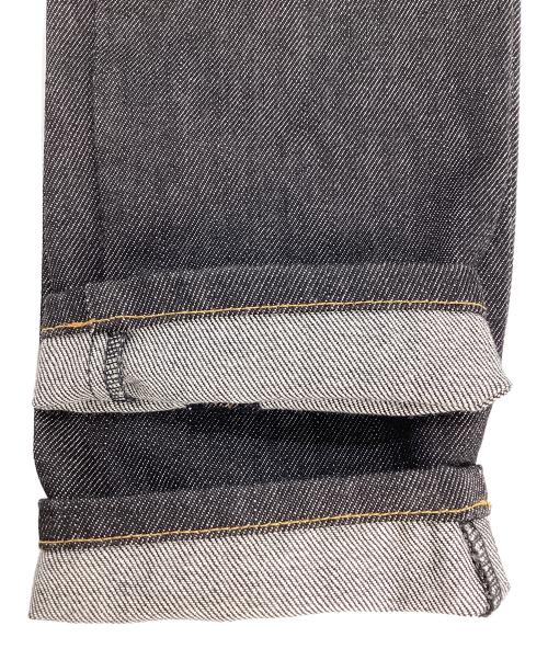 JOHN LAWRENCE SULLIVAN（ジョン ローレンス サリバン）JOHN LAWRENCE SULLIVAN (ジョン ローレンス サリバン) DENIM ＆ DENIM BI-COLOR PANTS ブラック サイズ:Sの古着・服飾アイテム
