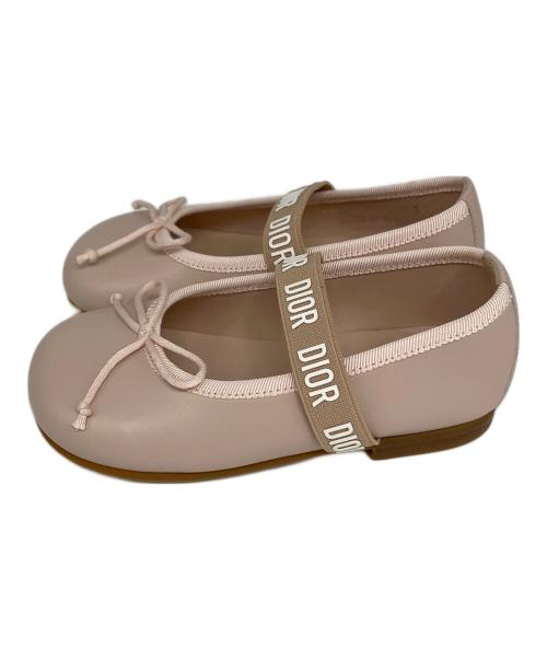 Dior（ディオール）Dior (ディオール) ベビー バレリーナ カーフスキン ピンク サイズ:23の古着・服飾アイテム