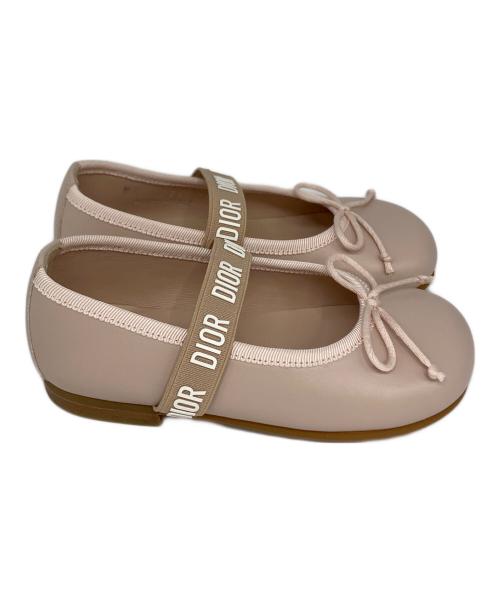 Dior（ディオール）Dior (ディオール) ベビー バレリーナ カーフスキン ピンク サイズ:23の古着・服飾アイテム