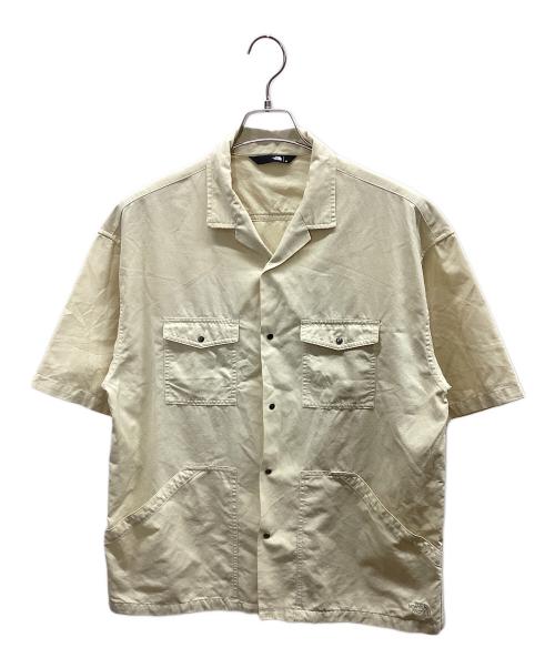 THE NORTH FACE（ザ ノース フェイス）THE NORTH FACE (ザ ノース フェイス) 半袖シャツ ベージュ サイズ:Mの古着・服飾アイテム