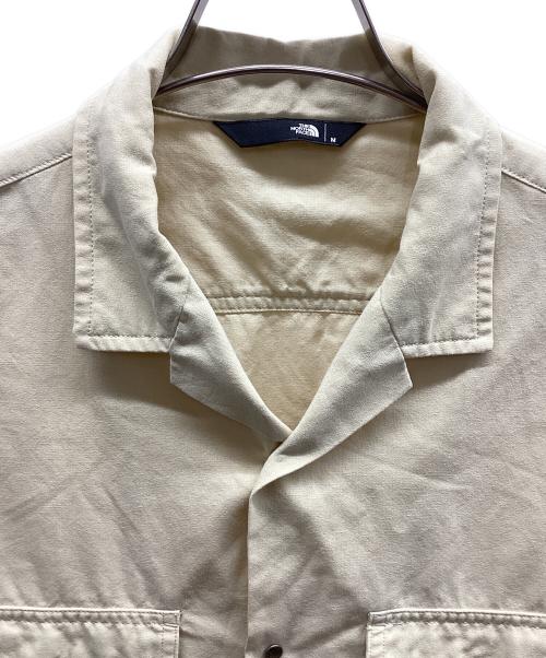 THE NORTH FACE（ザ ノース フェイス）THE NORTH FACE (ザ ノース フェイス) 半袖シャツ ベージュ サイズ:Mの古着・服飾アイテム