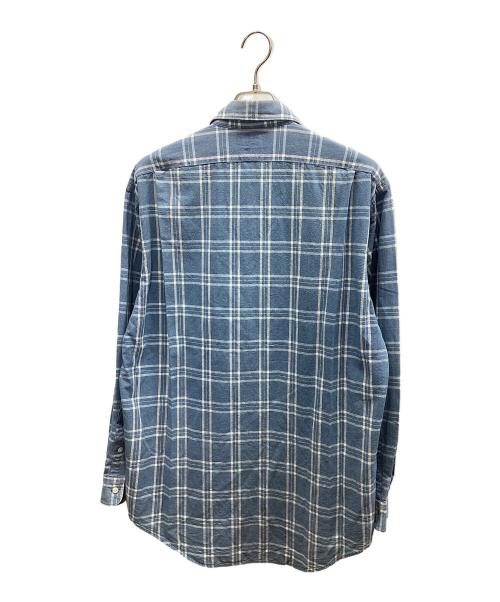 POLO RALPH LAUREN（ポロ・ラルフローレン）POLO RALPH LAUREN (ポロ・ラルフローレン) 長袖シャツ ブルー サイズ:Mの古着・服飾アイテム