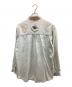 GET NAME USED CLASSIC JEANS (ゲット ネーム ユーズド クラシック ジーンズ) デニムシャツ ブルー×ピンク サイズ:不明：7000円