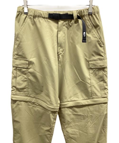 THE NORTH FACE（ザ ノース フェイス）THE NORTH FACE (ザ ノース フェイス) ジップオフカーゴパンツ ベージュ サイズ:Mの古着・服飾アイテム