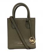MICHAEL KORSマイケルコース）の古着「MICHAEL KORS ショルダーバッグ」｜カーキ