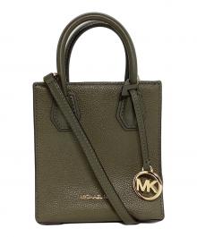 MICHAEL KORS（マイケルコース）の古着「MICHAEL KORS ショルダーバッグ」｜カーキ