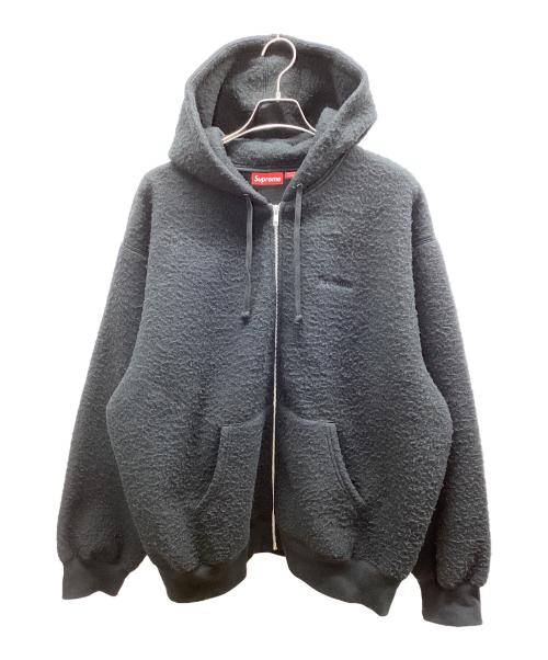 SUPREME（シュプリーム）SUPREME (シュプリーム) Pilled Zip Up Hooded Sweatshirt ピルド ジップ アップ フーデッド スウェットシャツ ブラック サイズ:XLの古着・服飾アイテム