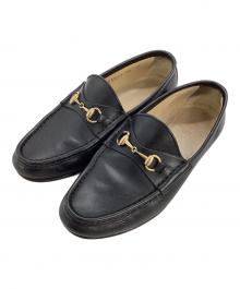GUCCI（グッチ）の古着「ホースビットローファー」｜ブラック