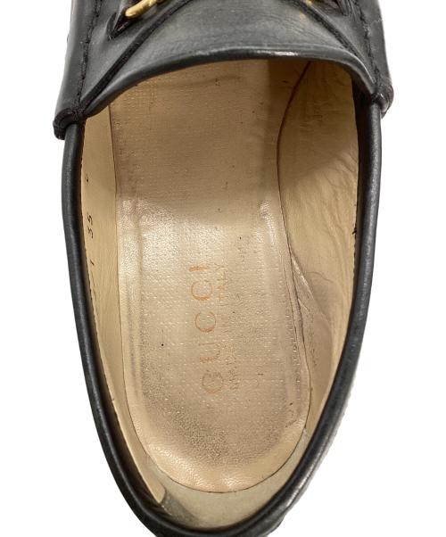GUCCI（グッチ）GUCCI (グッチ) ホースビットローファー ブラック サイズ:35の古着・服飾アイテム