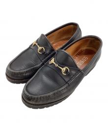 GUCCI（グッチ）の古着「ホースビットローファー」｜ブラック