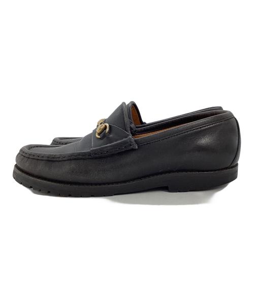 GUCCI（グッチ）GUCCI (グッチ) ホースビットローファー ブラック サイズ:35 1/2の古着・服飾アイテム