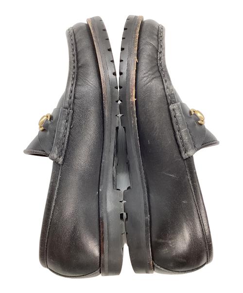 GUCCI（グッチ）GUCCI (グッチ) ホースビットローファー ブラック サイズ:35 1/2の古着・服飾アイテム