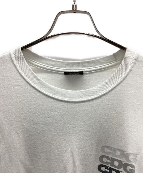 stussy（ステューシー）stussy (ステューシー) CDG (シーディージー) 長袖カットソー ホワイト サイズ:Mの古着・服飾アイテム