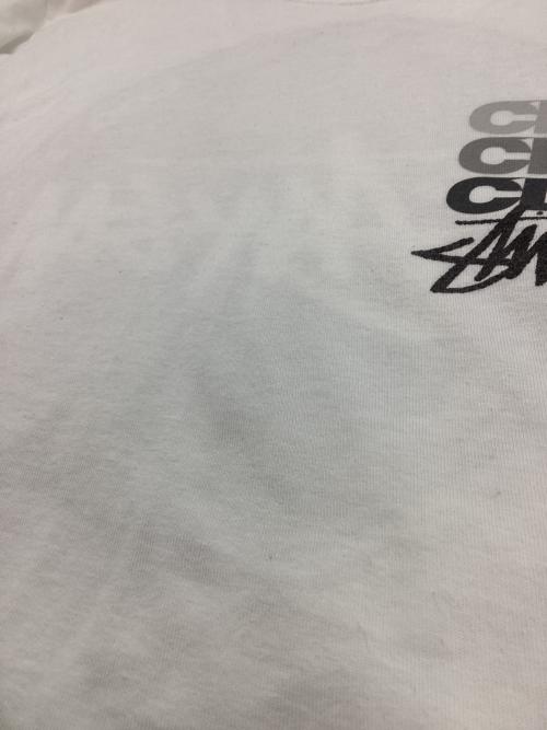 stussy（ステューシー）stussy (ステューシー) CDG (シーディージー) 長袖カットソー ホワイト サイズ:Mの古着・服飾アイテム