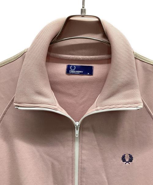 FRED PERRY（フレッドペリー）FRED PERRY (フレッドペリー) トラックジャケット ピンク サイズ:Mの古着・服飾アイテム