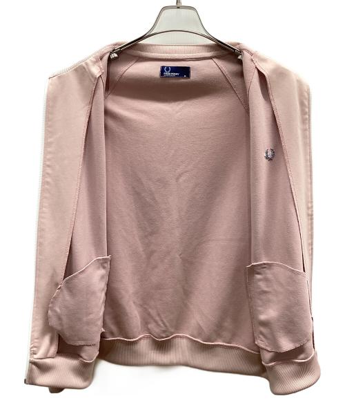 FRED PERRY（フレッドペリー）FRED PERRY (フレッドペリー) トラックジャケット ピンク サイズ:Mの古着・服飾アイテム